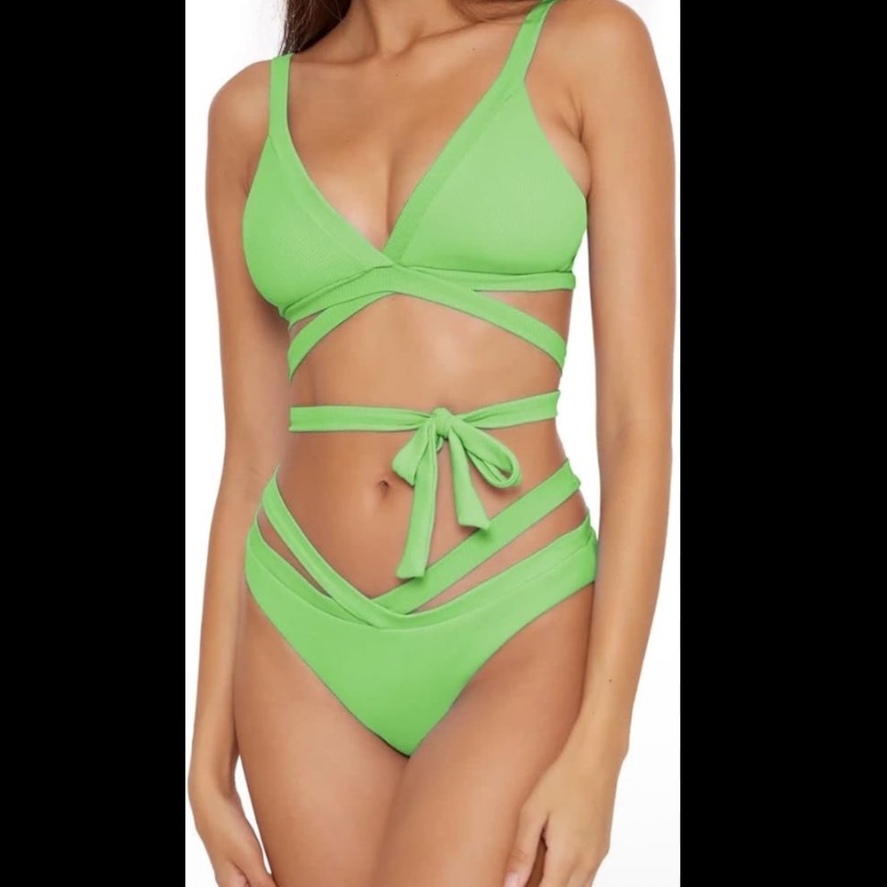 NWT Becca by Rebecca Virtue Two Piece Bikini